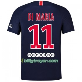 Billige Fotballdrakter Paris Saint-Germain Di Maria 11 Hjemmedraktsett 2018/19 Kortermet